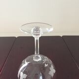 11 cups a champagne in crystal