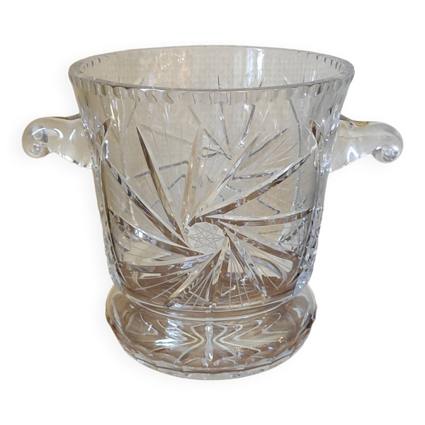 Seau à champagne en cristal Grands ducs De Lorraine