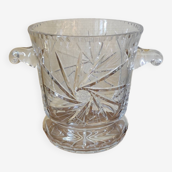 Old crystal champagne bucket Grand Dukes of Lorraine