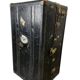 Antique XL Clothes Trunk / Paris Travel Hall Trunk