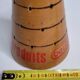 Vintage Turned Wood Countertop Lollipop Display Stand, 22cm
