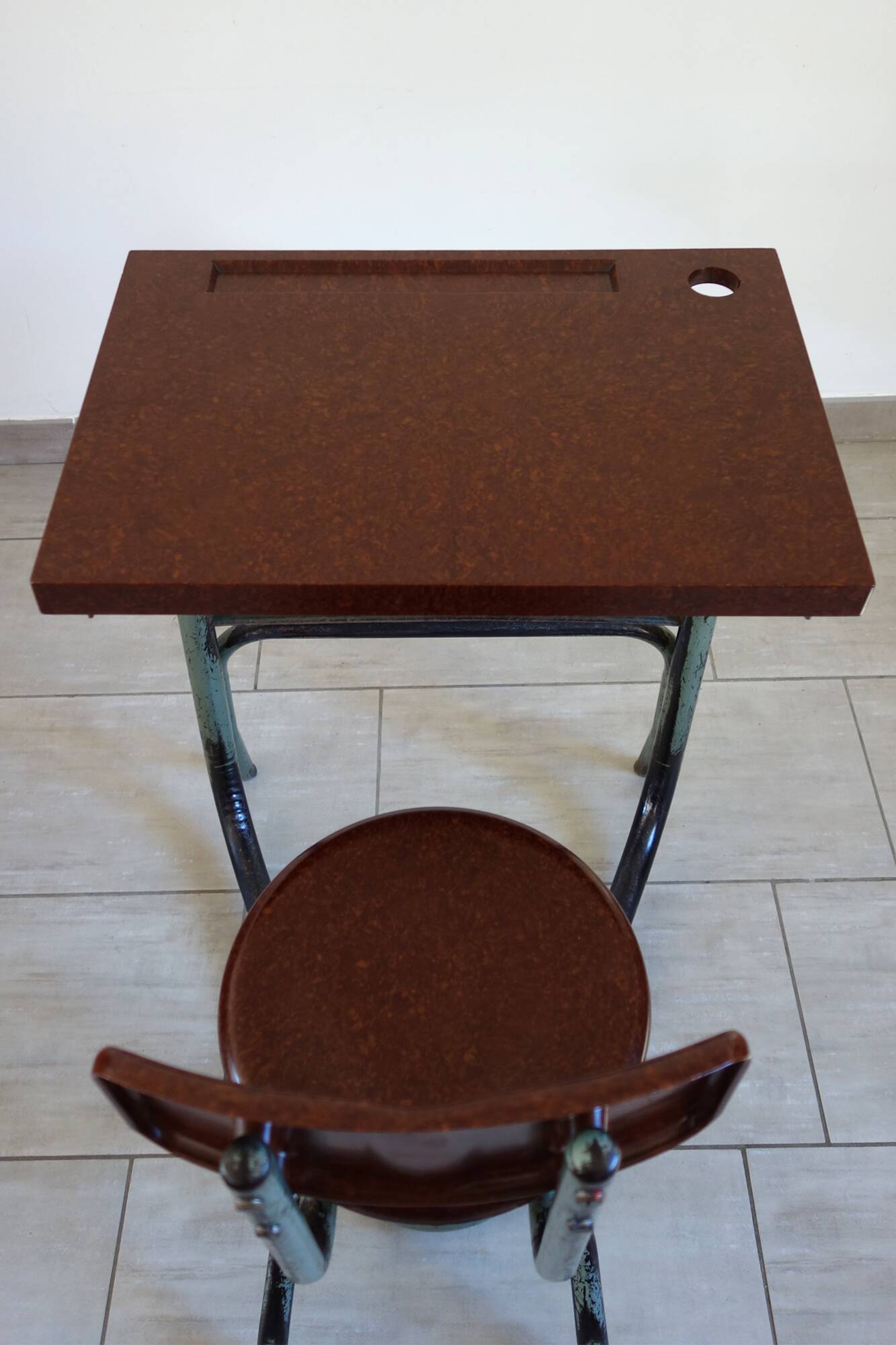Old school desk from the 1930s