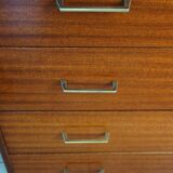 Commode bois 4 tiroirs vintage