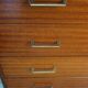Vintage wooden chest of drawers with 4 drawers