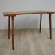 Scandinavian coffee table in walnut 60/70