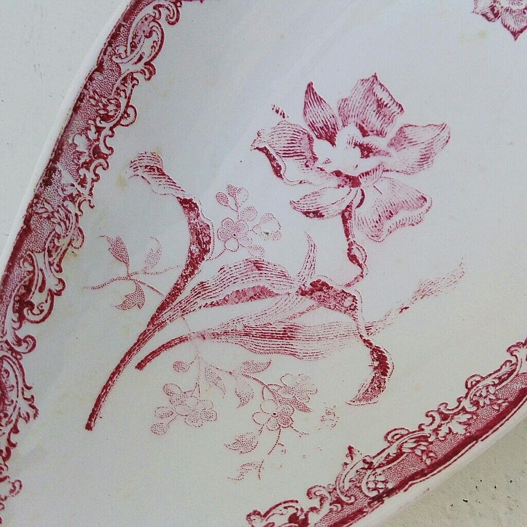 Ravier faience of Sarreguemines model Fontanges