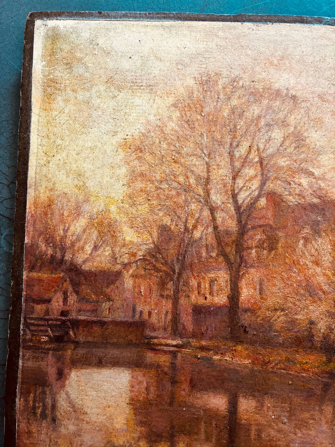 Indian summer in Dijon, Louis Auguste Girardot 19th century