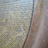 Table basse ronde vintage