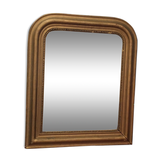 Miroir Louis Philippe bois doré XIXeme