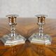 20th-Century Metal Candlesticks, 1950s, Set of 2