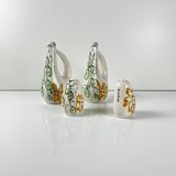 Oil, vinegar, salt & pepper set – Italy, 1950s, MCM