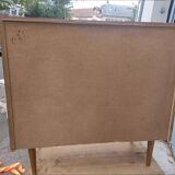 Commode vintage chêne clair