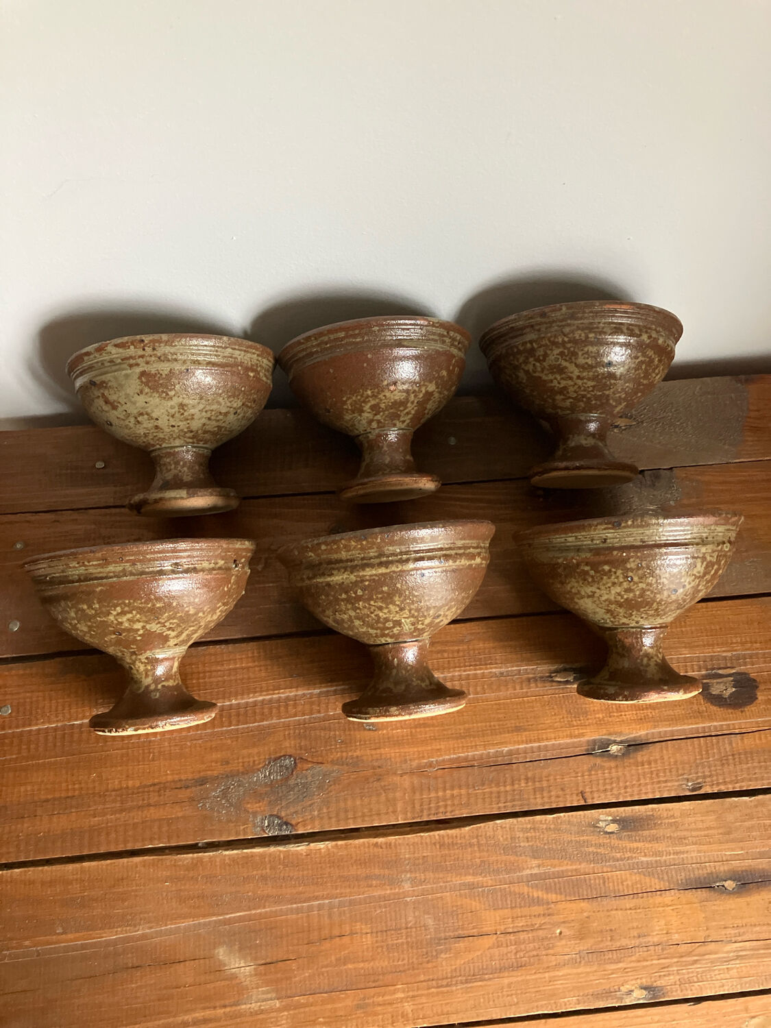6 stoneware bowls