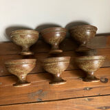 6 stoneware bowls