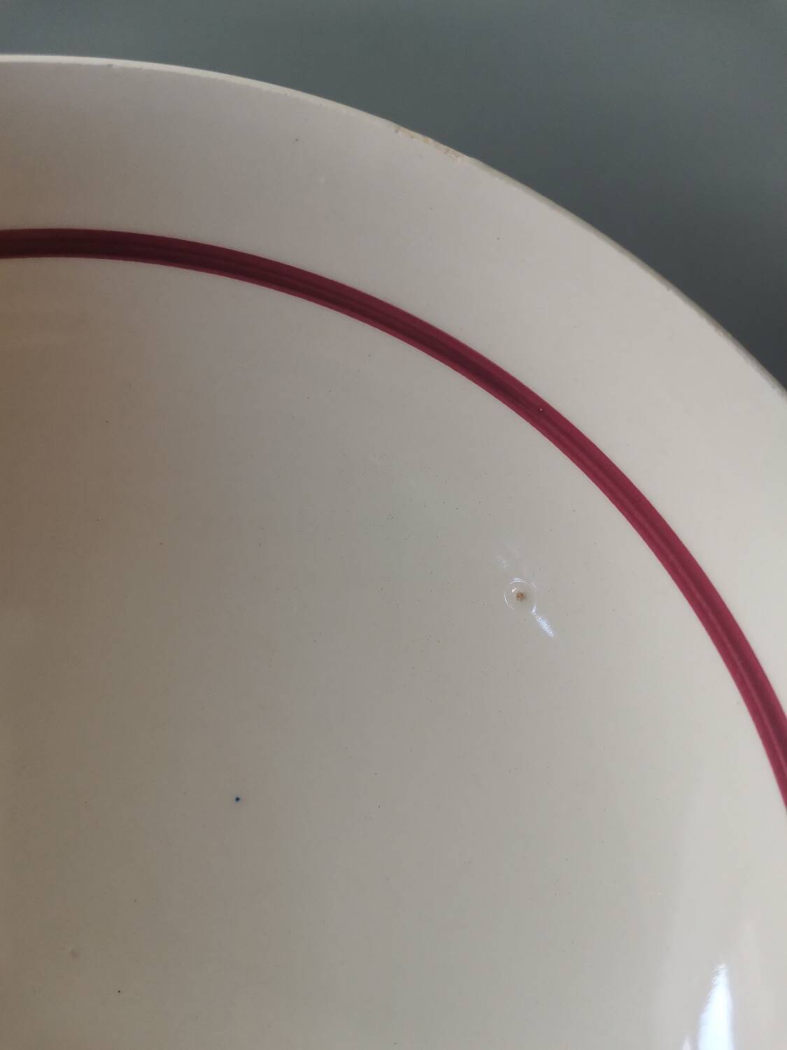 Vintage hollow plate Moulin des Loups Orchies France