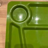 TV tray with compartments