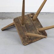 Chaise primitive de montagne antique du 19ème siècle