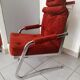 70s velvet armchair