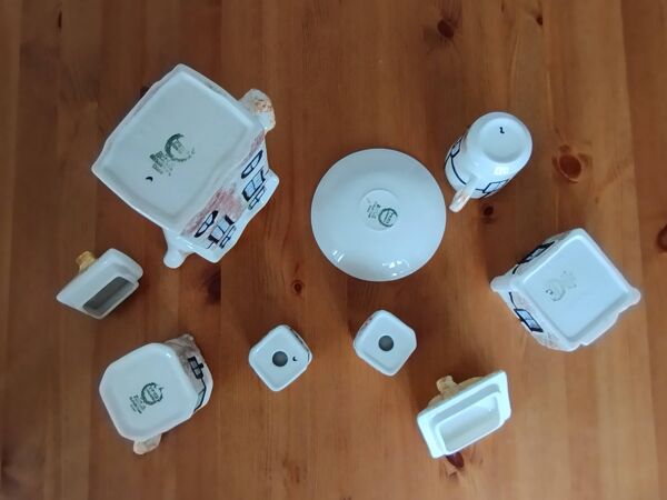 Ensemble à thé vintage anglais Price Kensington Elizabethan Ware