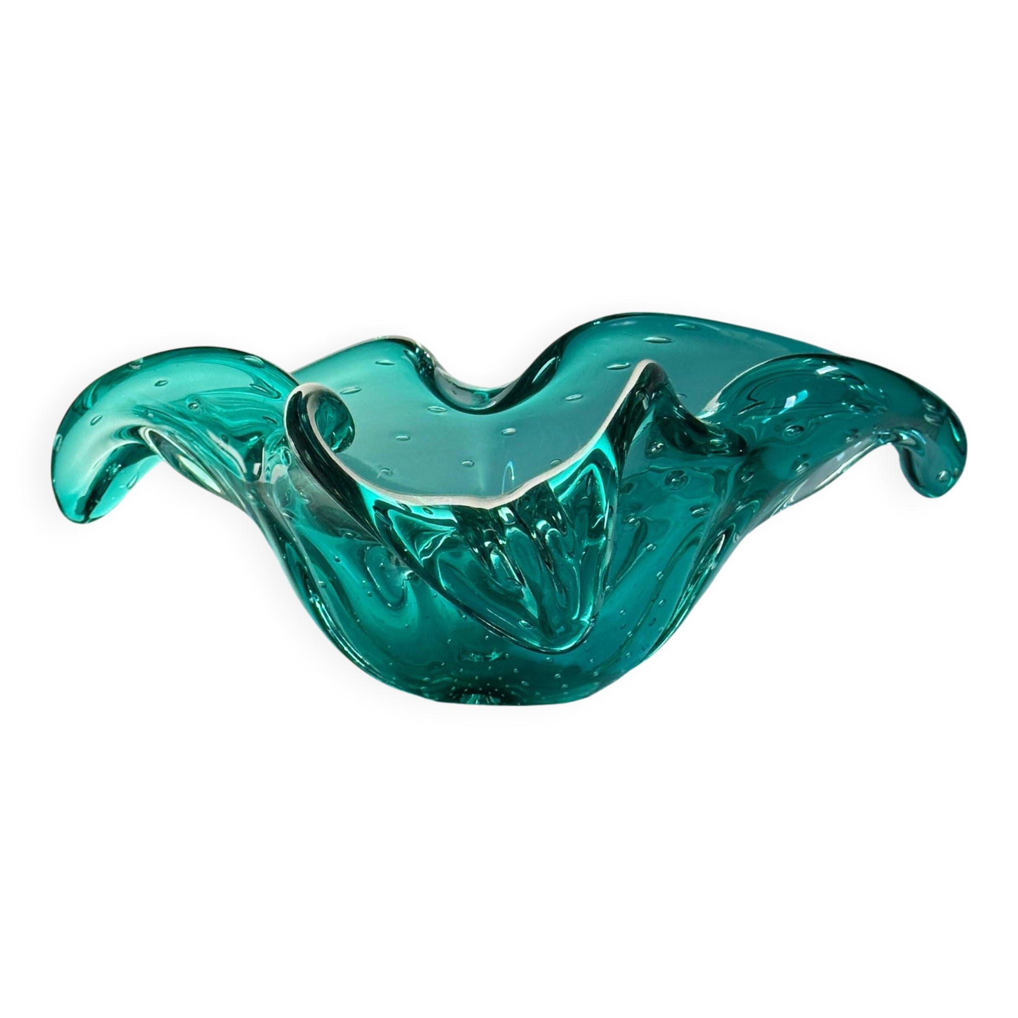 Large Murano Bullicante Centerpiece Bowl