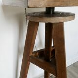 Oak sculptor's saddle, 1950s