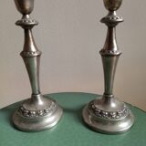 Pair of candle holders