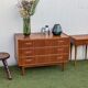 Danish vintage Scandinavian commode Tibergaard in teak from the 1960s.