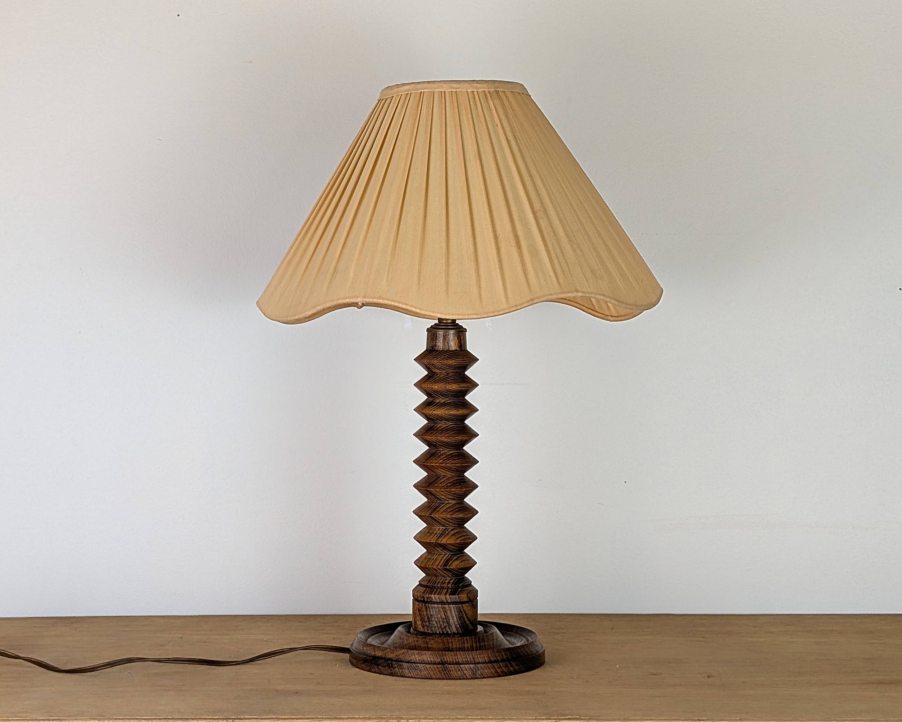 Wooden lamp
