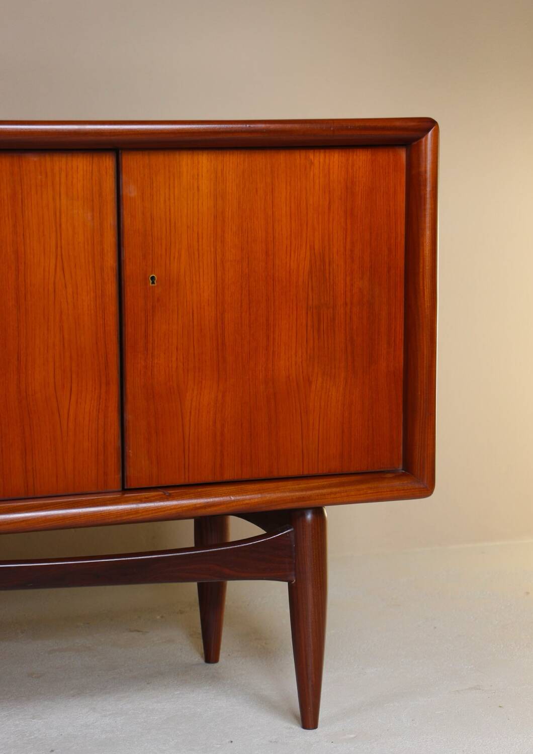 Scandinavian teak sideboard 1960 1970 Denmark