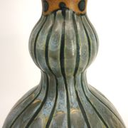 Glazed stoneware vase, Art Deco circa 1920, signed Kèramis, Charles Catteau.