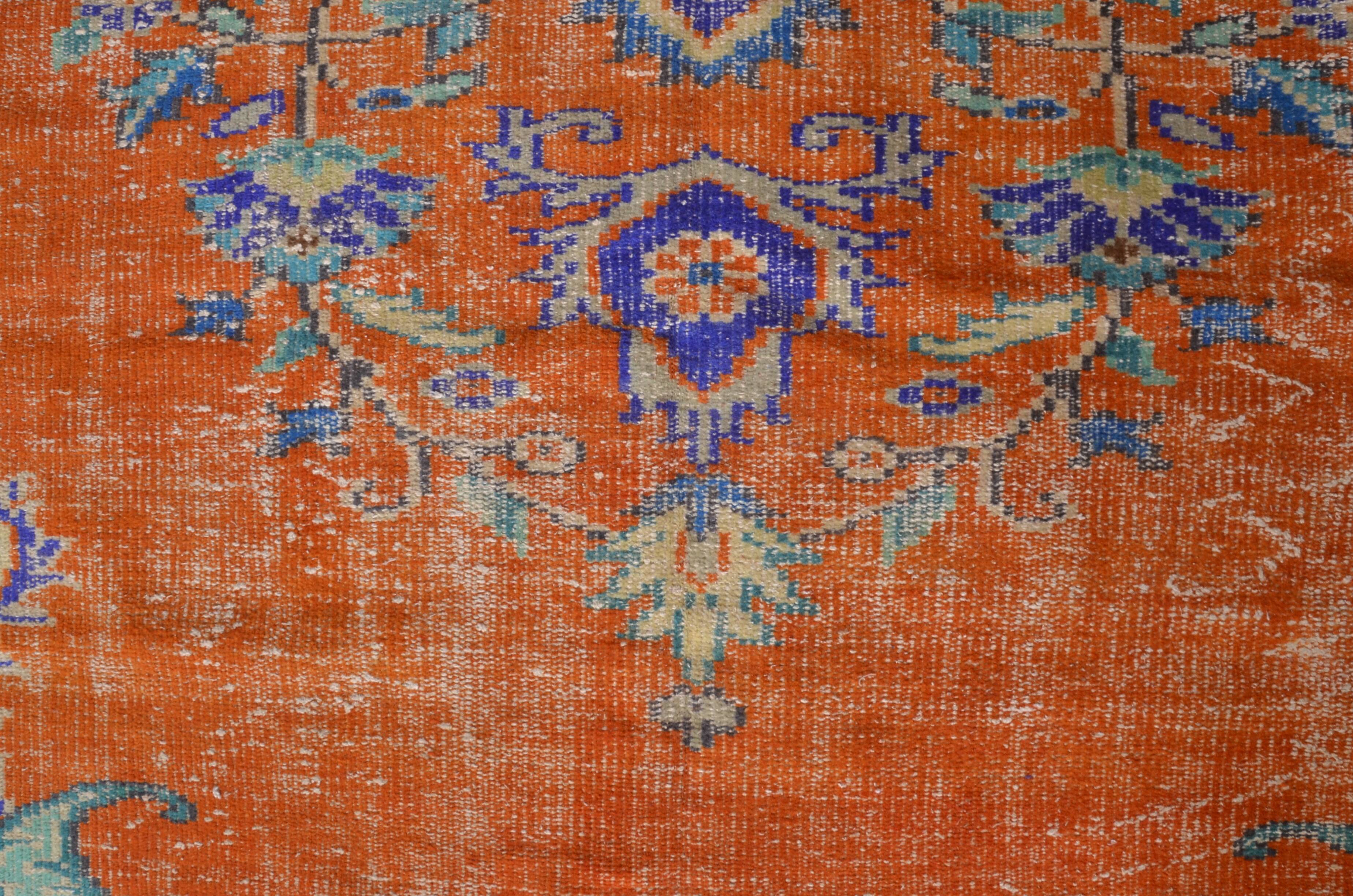 Vintage Oushak Anatolian Rug sku2308