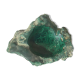 Malachite stone ashtray