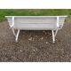 Wrought iron bench from the 60s