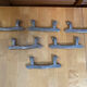 Art Deco Furniture Handles JCR Jean Charles Raymond Chrome Metal Fran