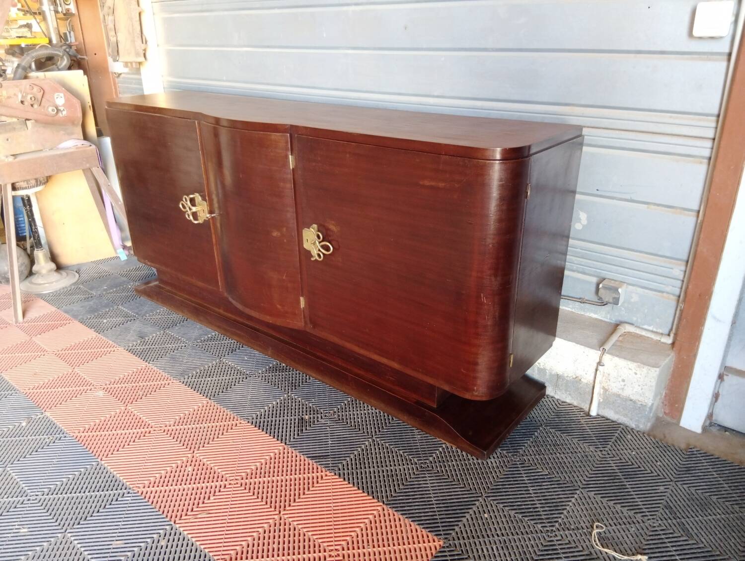 Art Deco sideboard with 3 doors