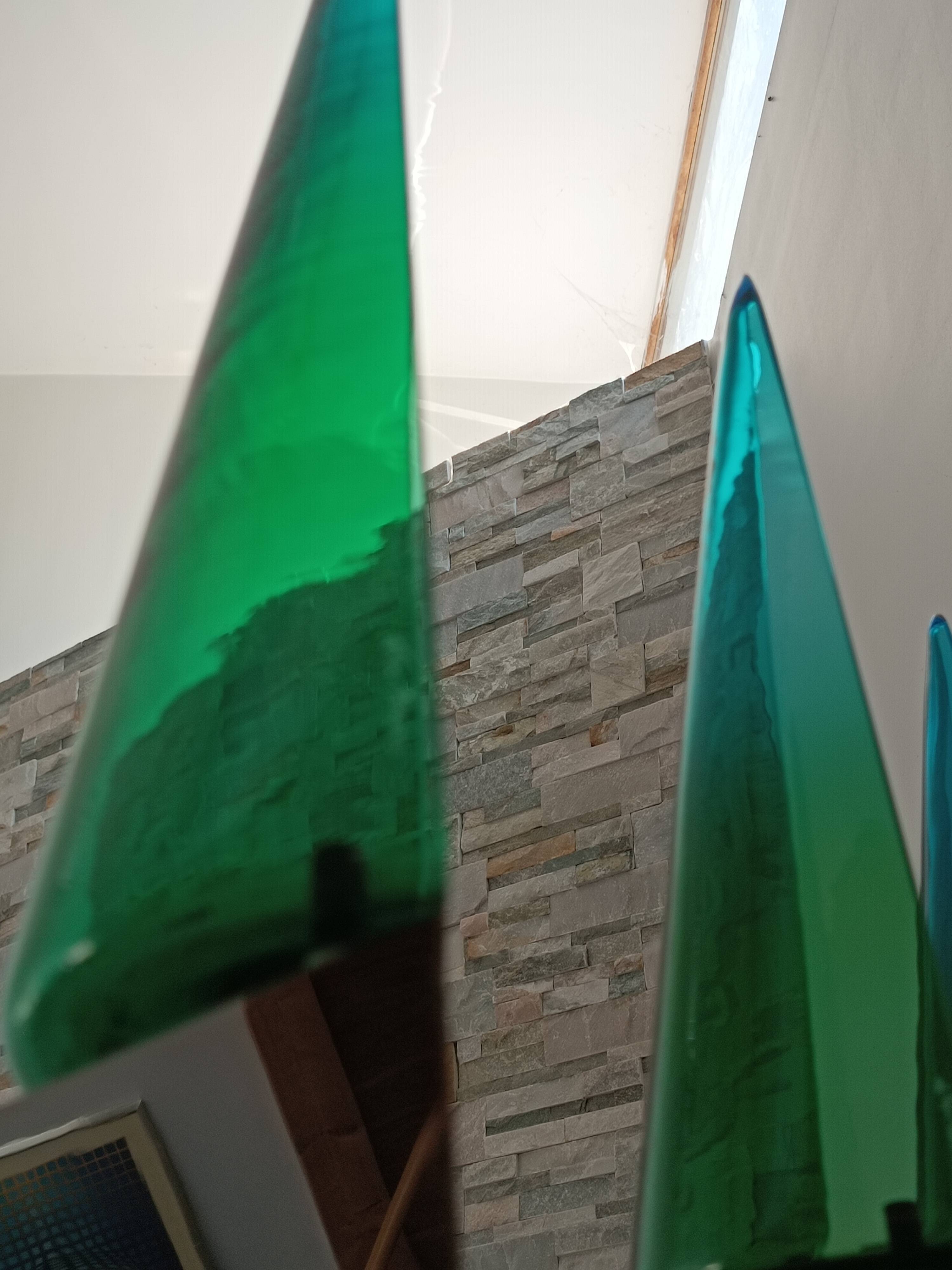 Important applique by Guido De Majo for DMI 1970s