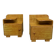 Ensemble de deux tables de chevet Art Déco Tchécoslovaquie, années 1939