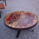 Table basse design Jean Gregorieff pour Roche Bobois céramique et métal