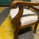 Restoration period armchair with crosses