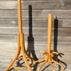 Simple baumann light parrot coat rack