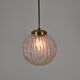 Angelo Brotto for Esperia Pendant Light in Murano Glass and Brass