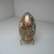Egg Murano gold leaf Millefiori paper press
