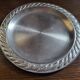 Silver Plated Small Tray Decorated with Wheat Ears