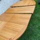 Round extendable elm design table 70 dlg Regain