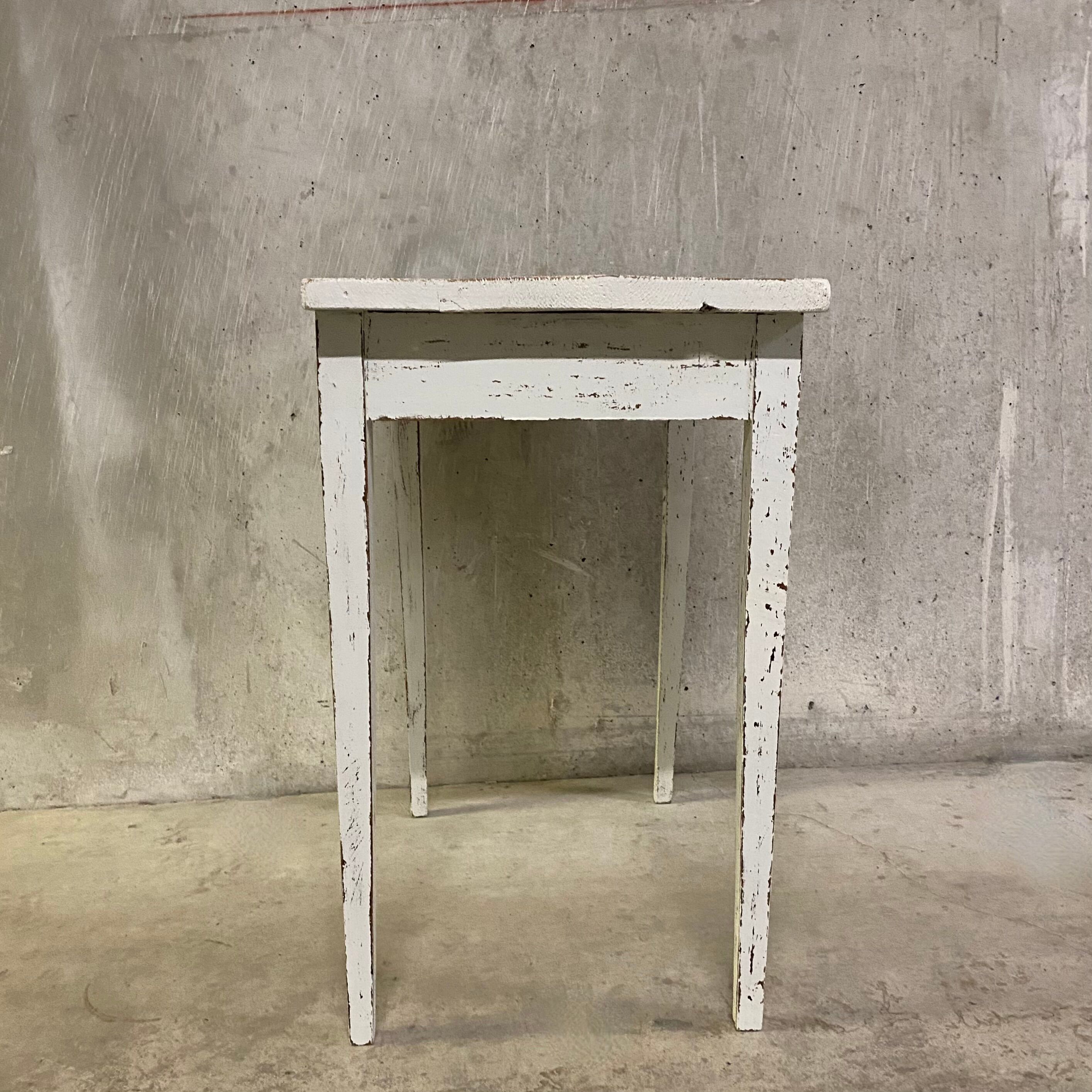 White side table