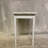 White side table