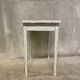 White side table