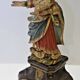 Vierge à l’Enfant – Sculpture ancienne en bois polychrome – XVIIIe / XIXe s