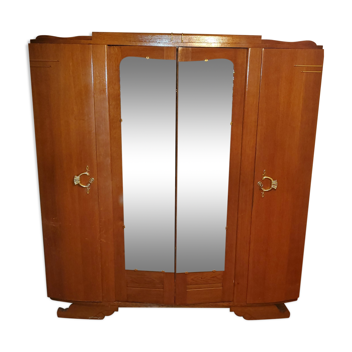 Vintage chestnut wardrobe