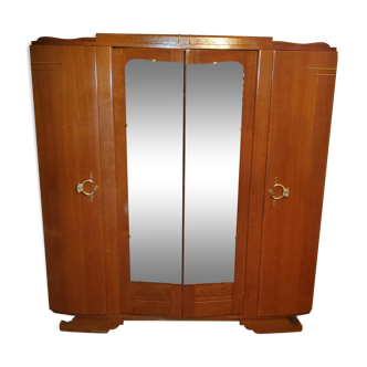 Vintage chestnut wardrobe